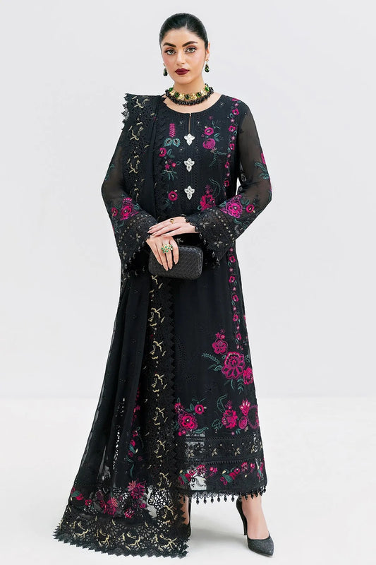 Luxe Serene'25 By Imrozia Embroidered Luxury Georgette Unstitched 3 Piece