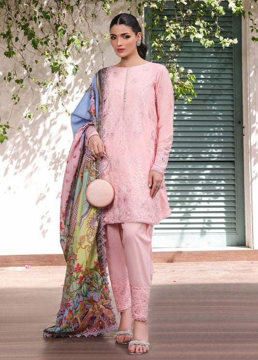 Sera by Sahne Embroidered Lawn 3pcs - Jotey