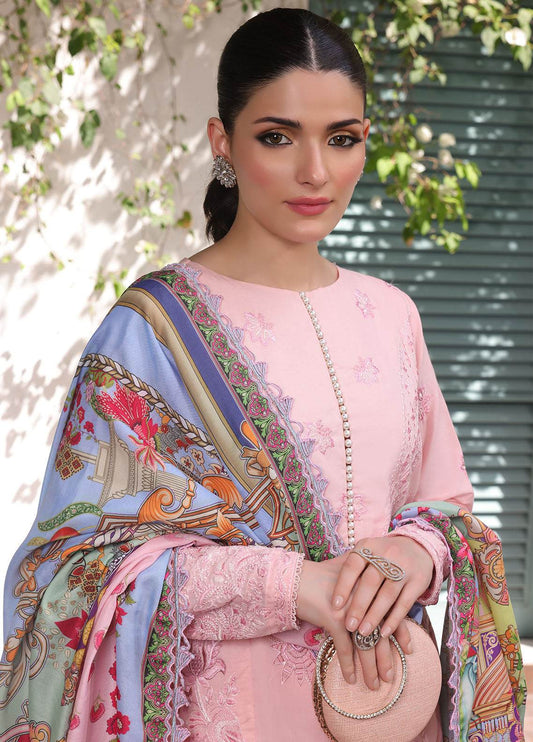 Sera by Sahne Embroidered Lawn 3pcs - Jotey