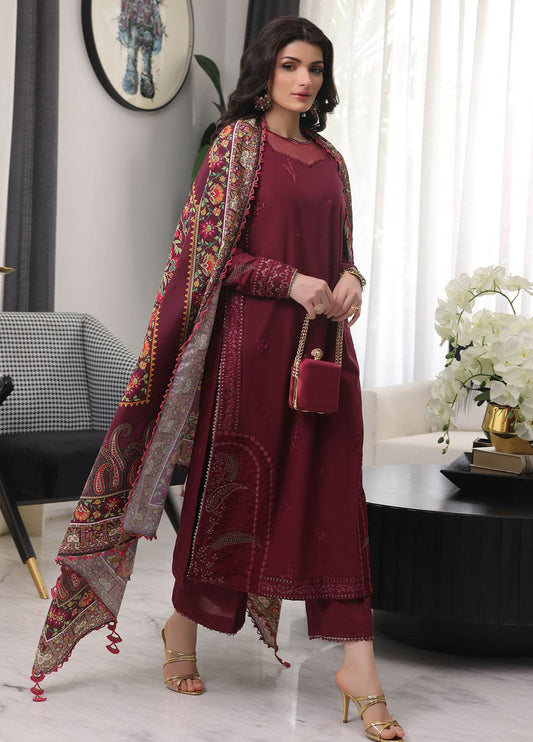 Sera by Sahne Embroidered Lawn 3pcs - Jotey
