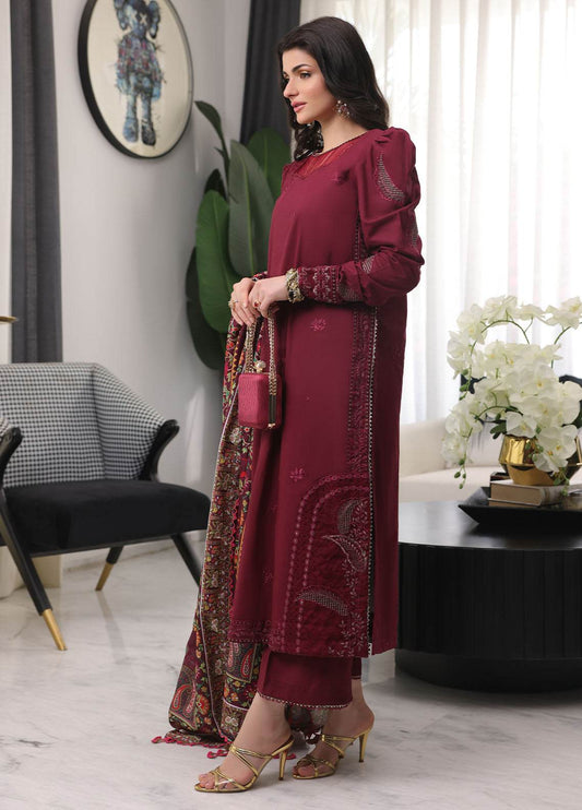 Sera by Sahne Embroidered Lawn 3pcs - Jotey