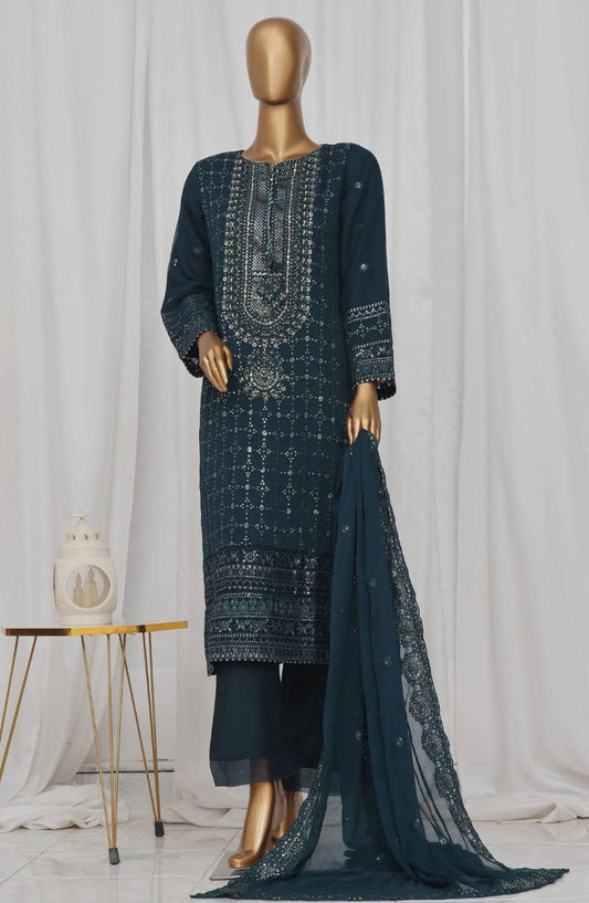 Afsana By Sadabahar Luxury Chiffon Vol-10 Stitched 3pcs - Jotey