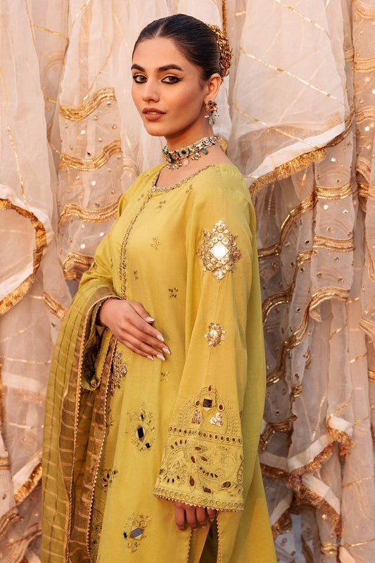 Charizma Eid Edit Vol-01 Embroidered Lawn 3pcs - Jotey