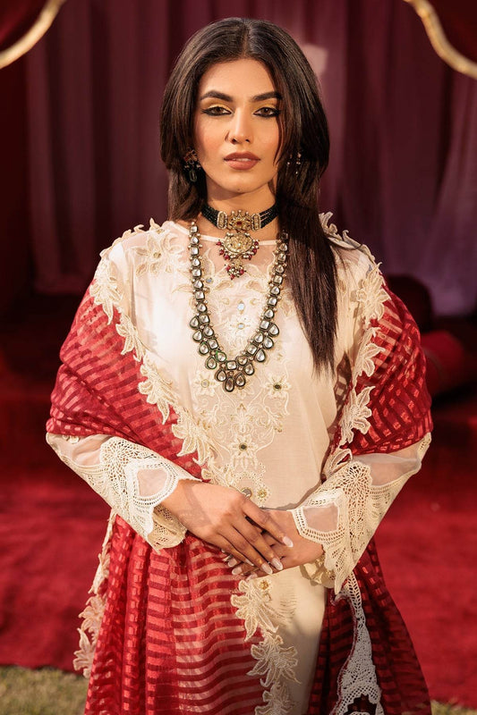 Charizma Eid Edit Vol-01 Embroidered Lawn 3pcs - Jotey