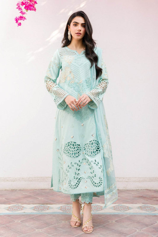 Charizma Eid Edit Vol-01 Embroidered Lawn 3pcs - Jotey