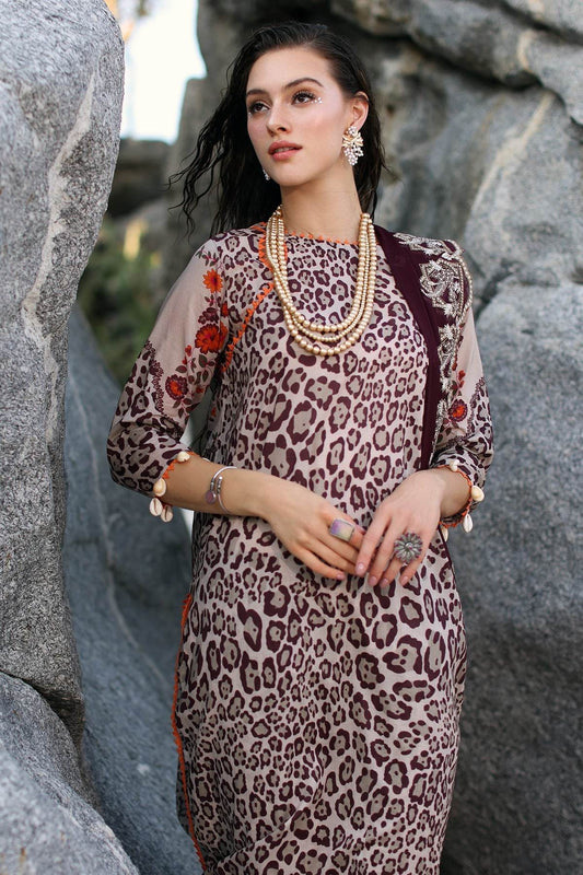 Charizma Print Melody Vol-4 Unstitched Lawn 3pcs - Jotey