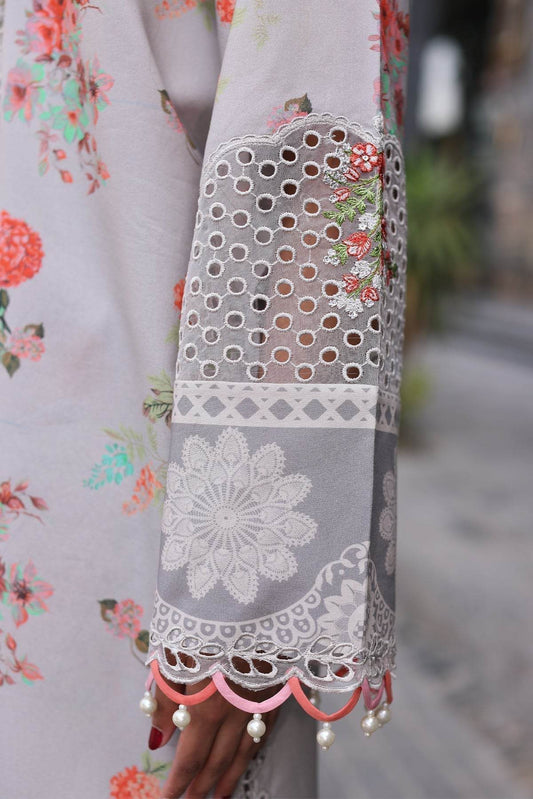 Charizma Rang E Bahar Embroidered Lawn 3pcs - Jotey