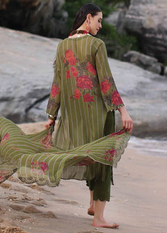 Charizma Swissmiss Emb Swiss Voil Unstitched 3pcs - Jotey