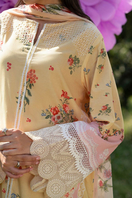 Cocktail By Sardinia Summer Print Edit Lawn 3pcs - Jotey