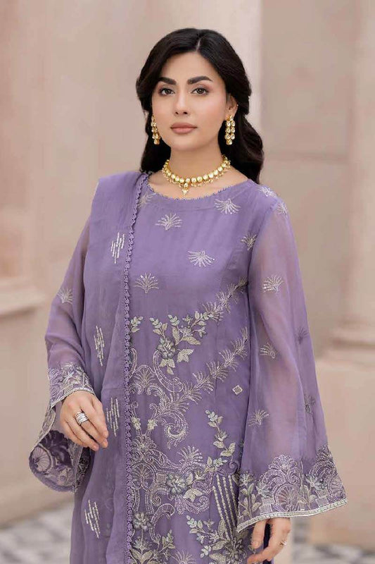 Maisa By Noors Semi Stitched Luxury 3pcs - Jotey