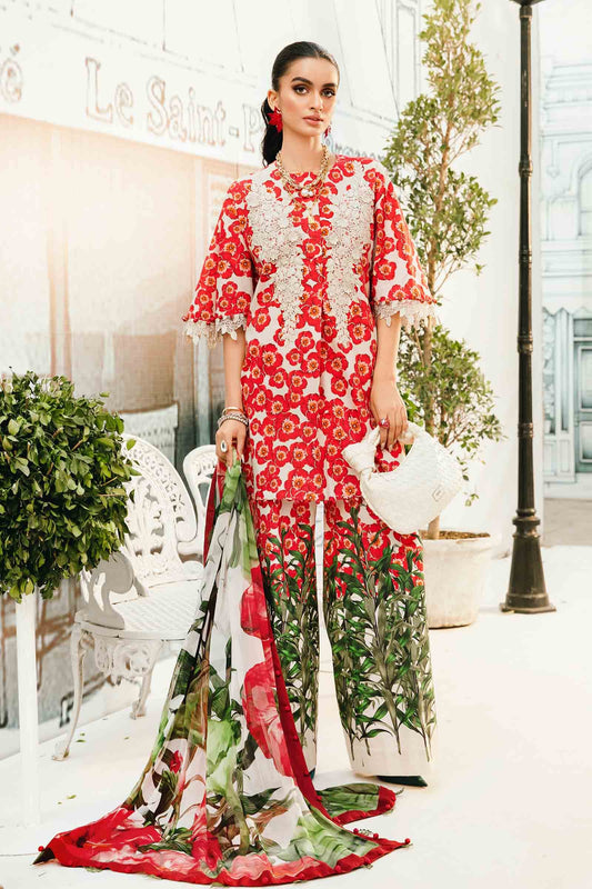 M. Prints By Maria B. Lawn Vol-26 Printed Unstitched 3pcs