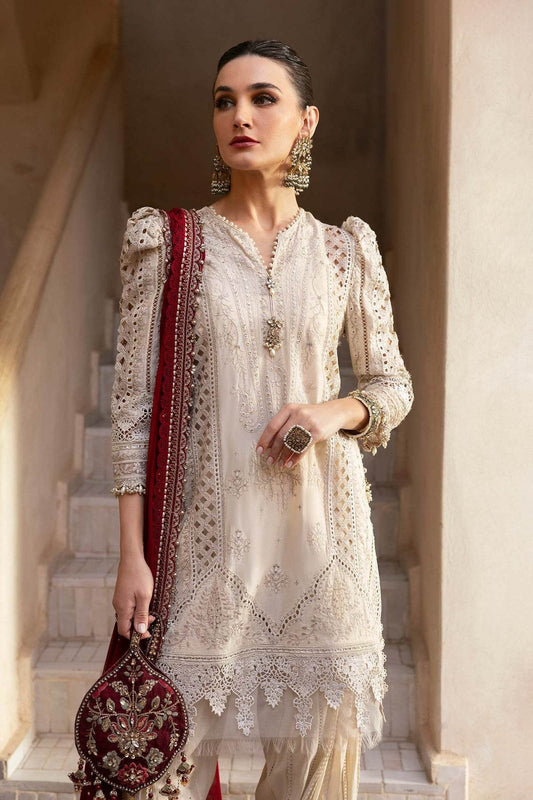 Maria B. Lawn Vol-25 Embroidered Unstitched 3pcs - Jotey