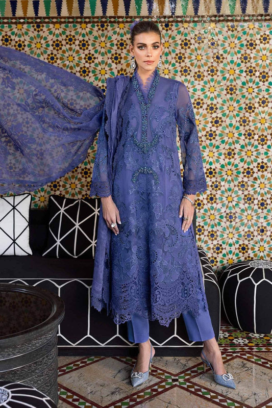 Maria B. Lawn Vol-25 Embroidered Unstitched 3pcs - Jotey