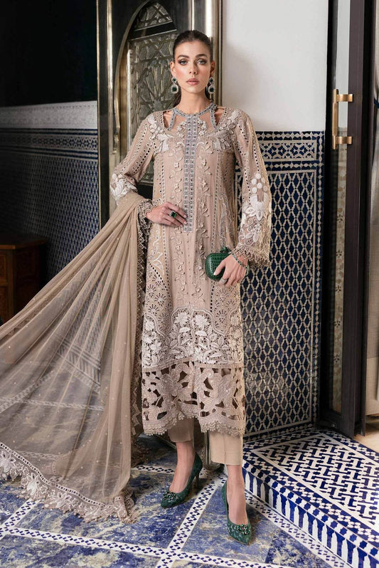 Maria B. Lawn Vol-25 Embroidered Unstitched 3pcs - Jotey