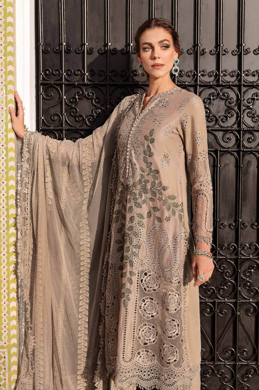 Maria B. Lawn Vol-25 Embroidered Unstitched 3pcs - Jotey