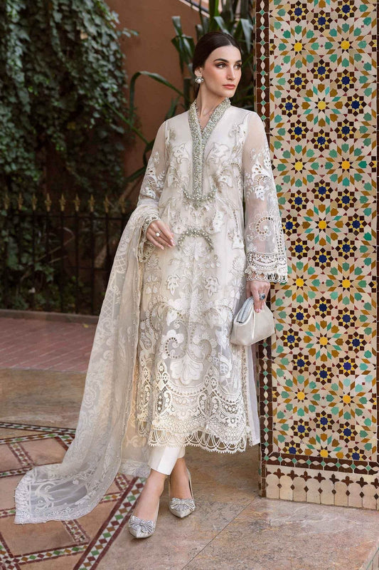 Maria B. Lawn Vol-25 Embroidered Unstitched 3pcs - Jotey