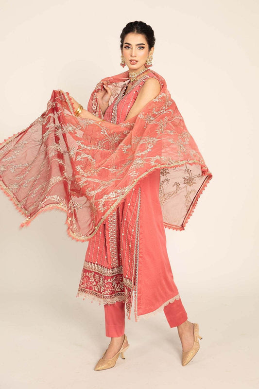 MARIA. B. SATEEN Vol-08 Unstitched 3pcs - Jotey