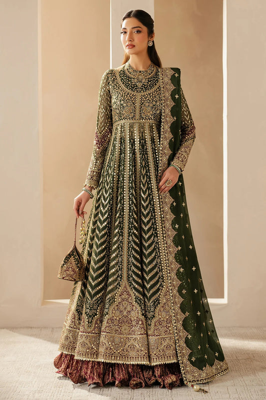 JAZMIN Wedding Formals Embroidered Chiffon Unstitched 3pcs