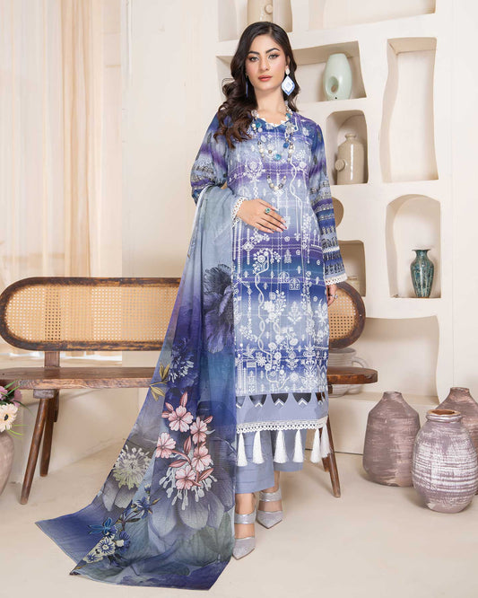 Pakeeza by Aalaya Vol-02 Embroidered Lawn Unstitched 3Pcs