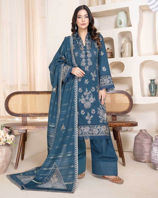Man Pasand By Aalaya Vol-05 Premium Embroidered Lawn Unstitched 3Pcs