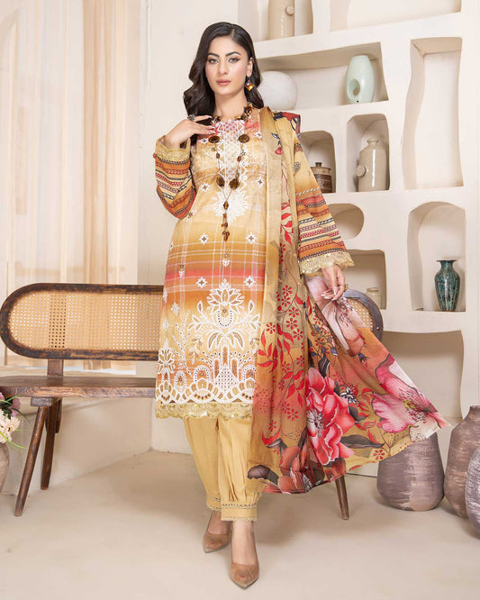 Pakeeza by Aalaya Vol-02 Embroidered Lawn Unstitched 3Pcs