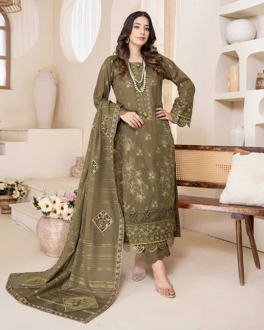 Man Pasand By Aalaya Vol-05 Premium Embroidered Lawn Unstitched 3Pcs