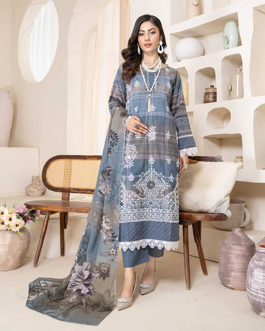 Pakeeza by Aalaya Vol-02 Embroidered Lawn Unstitched 3Pcs