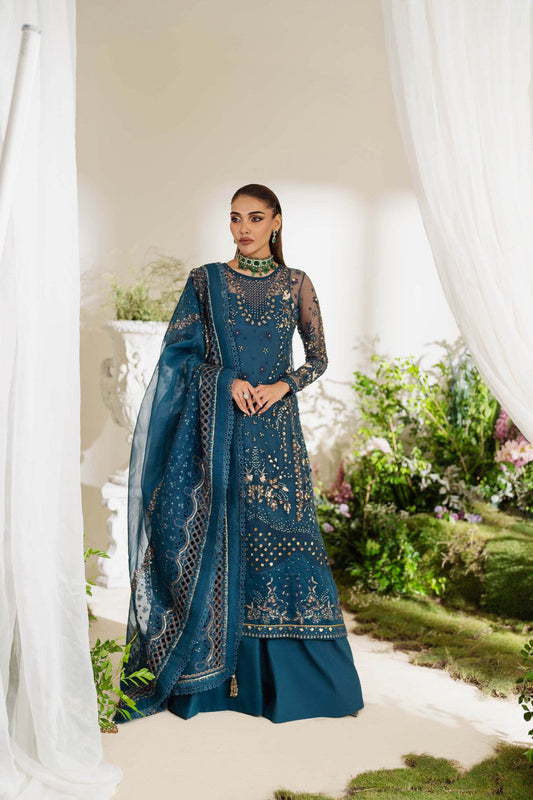 ZOYA & FATIMA REEM Festive Unstitched 4pcs - Jotey