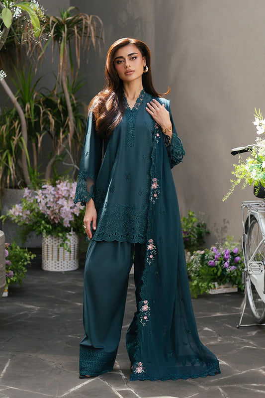 Azure Luxury Lawn'25 Unstitched Three Piece