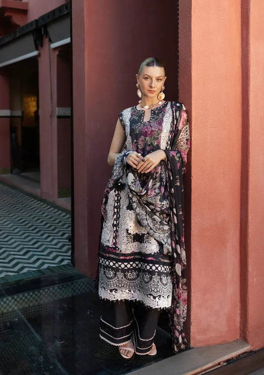 Elaf Premium Signature Embroidered Lawn Unstitched 3pcs - Jotey