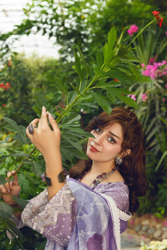 Eid Festive Lawn VOL-02 Heavy EMB. Unstitched 3pcs - Jotey