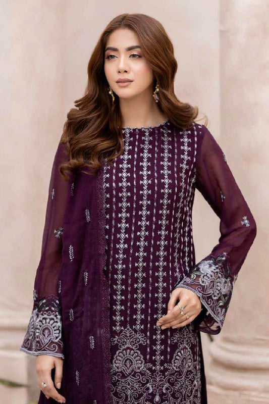 Maisa By Noors Semi Stitched Luxury 3pcs - Jotey