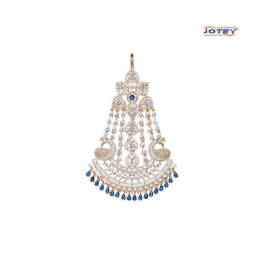 Gold Plated Ad Stone Jhapta - Jotey