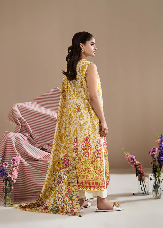 Hania By Binaas Premium Lawn Edition Vol 03 Unstitched 3Pcs