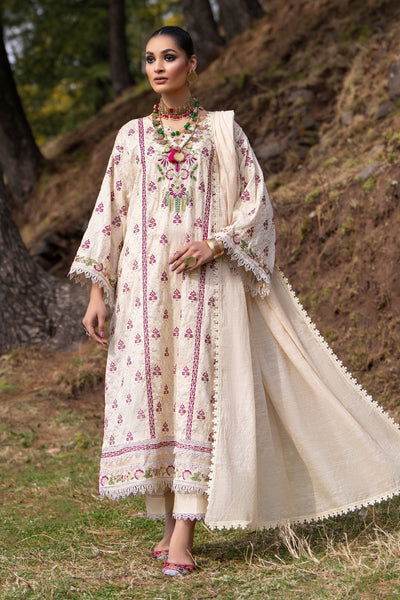 Husn E Jahan By Ittehad Embroidered Lawn 3pcs - Jotey