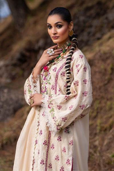 Husn E Jahan By Ittehad Embroidered Lawn 3pcs - Jotey