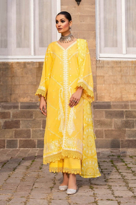 Husn E Jahan By Ittehad Embroidered Lawn 3pcs - Jotey