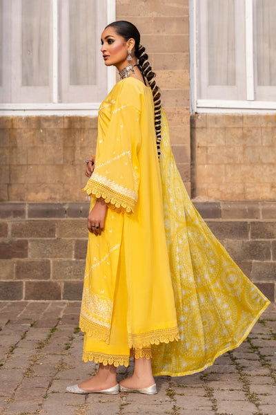 Husn E Jahan By Ittehad Embroidered Lawn 3pcs - Jotey
