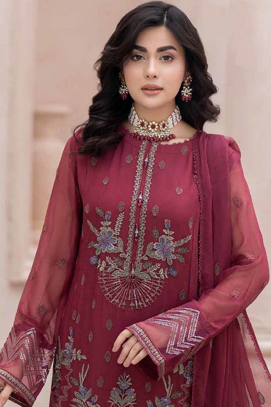 Maisa By Noors Semi Stitched Luxury 3pcs - Jotey