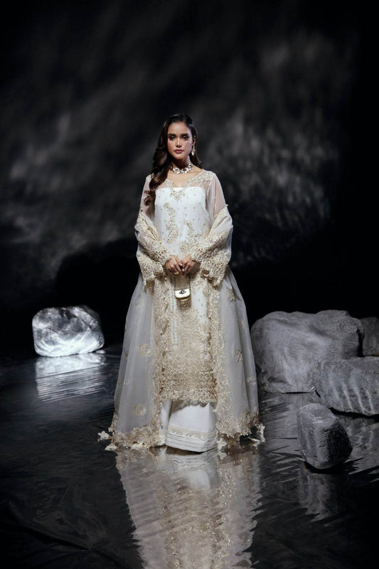 FLORENT REVE DE LUXE Wedding Formals Unstitched 3pcs - Jotey