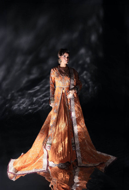 FLORENT REVE DE LUXE Wedding Formals Unstitched 3pcs - Jotey