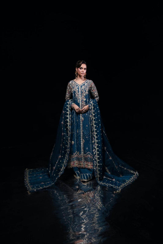 FLORENT REVE DE LUXE Wedding Formals Unstitched 3pcs - Jotey