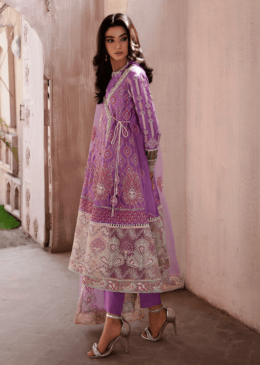 Rang E Noor Eid Edit Luxury Unstitched 3pcs - Jotey