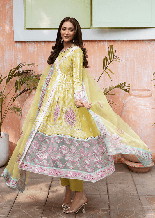 Rang E Noor Eid Edit Luxury Unstitched 3pcs - Jotey