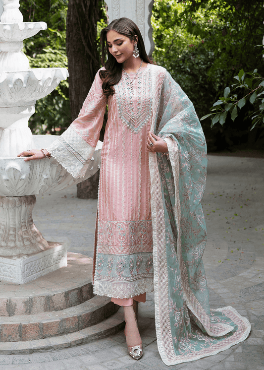 Rang E Noor Eid Edit Luxury Unstitched 3pcs - Jotey