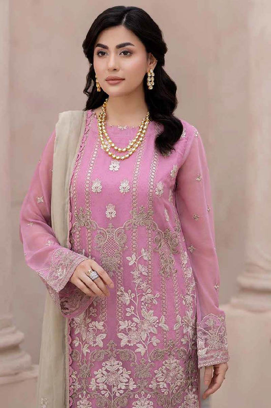 Maisa By Noors Semi Stitched Luxury 3pcs - Jotey