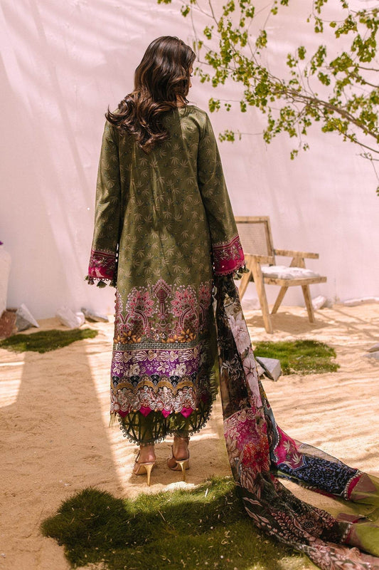 Jade Bliss Lawn Vol-2 Digital Printed Unstitched 3pcs - Jotey