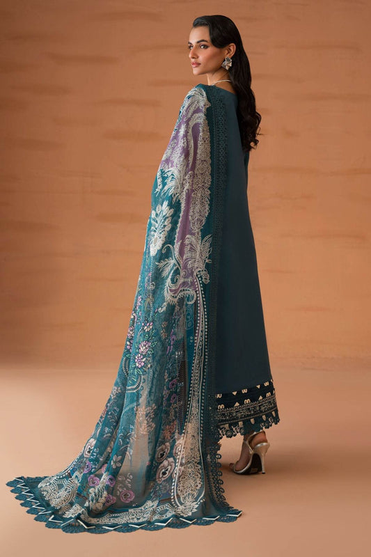 Jade Le Premier Embroidered Lawn 3pcs - Jotey