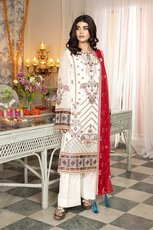 Sagun By Imrozia Embroidered Luxury Chiffon Unstitched 3 Piece