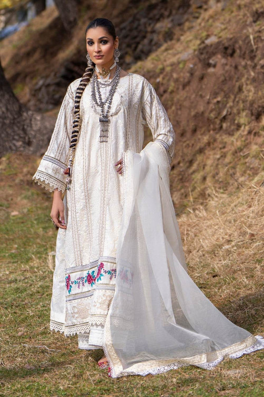 Husn E Jahan By Ittehad Embroidered Lawn 3pcs - Jotey